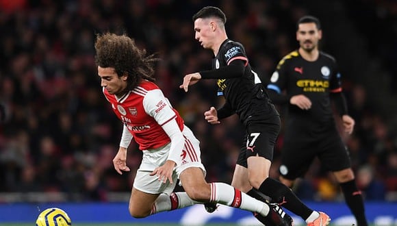 Manchester City goleó 3-0 al Arsenal en el Emirates por la Premier League. (Getty Images)