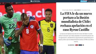 Ecuador sí, Chile no: reacciones en el mundo tras nuevo fallo de FIFA sobre Byron