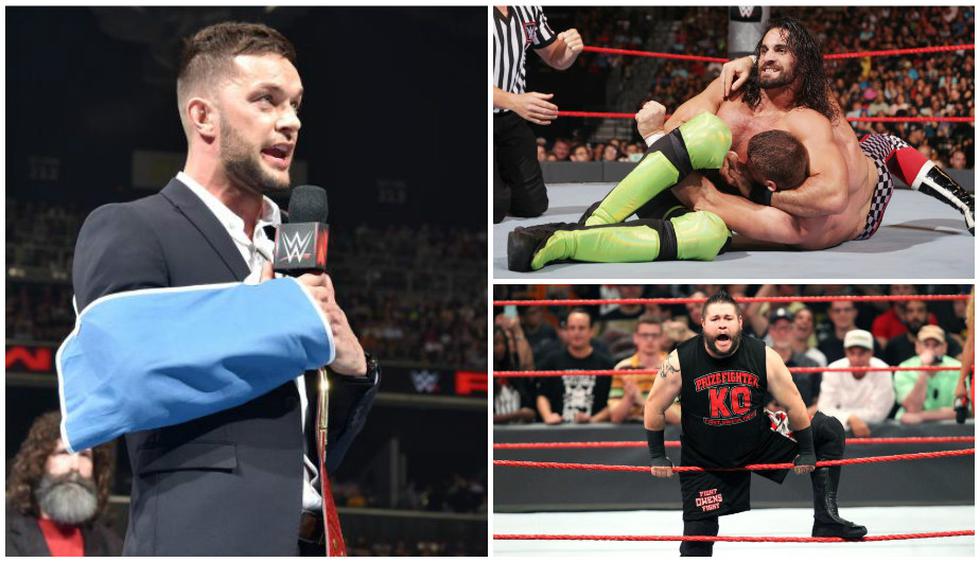Los luchadores que pelearán por el campeonato universal. (WWE)