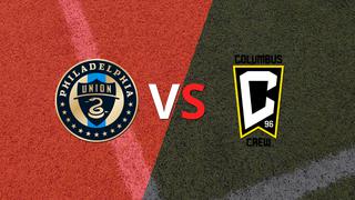 Termina el primer tiempo con una victoria para Philadelphia Union vs Columbus Crew SC por 1-0