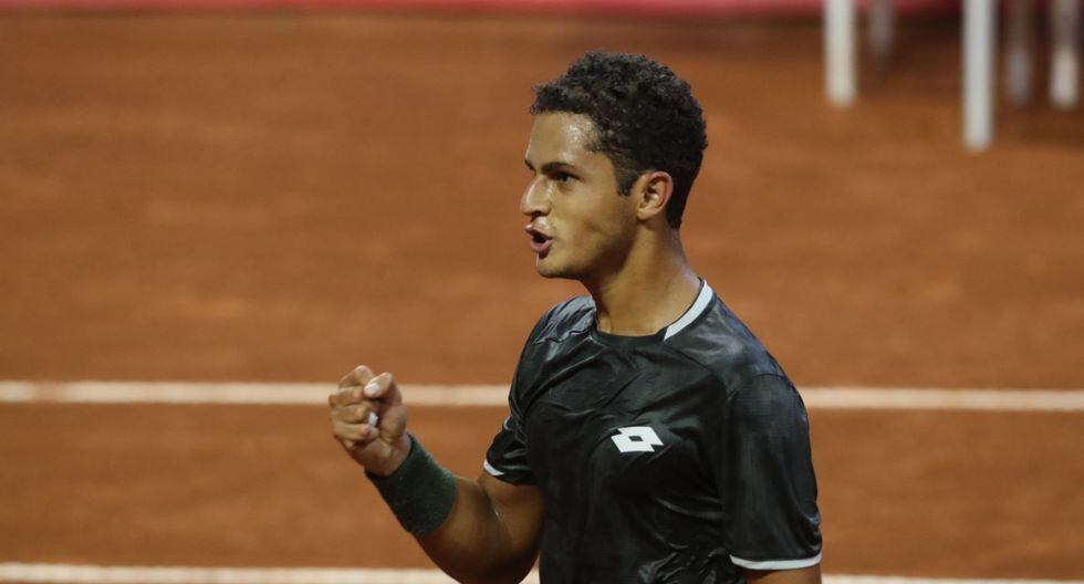 Juan Pablo Varillas comenzará el 2020 ubicado en el puesto 143 del ranking ATP | Foto: GEC