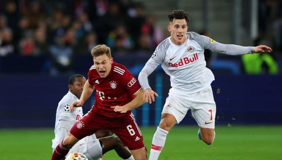 Rescató el empate: Bayern Múnich empató 1-1 ante Salzburgo por la Champions League. (AFP)