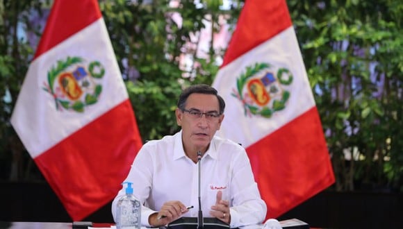 El presidente, Martín Vizcarra, dará su habitual conferencia de prensa desde Palacio de Gobierno. (Foto: Andina)