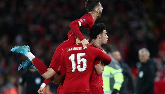 Liverpool y Everton se enfrentaron por la FA Cup. (Foto: Getty Images)
