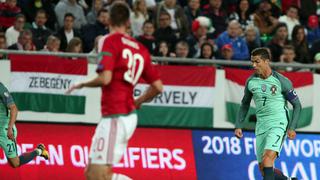 Con Cristiano Ronaldo: Portugal venció 1-0 Hungría en Budapest por Eliminatorias Rusia 2018
