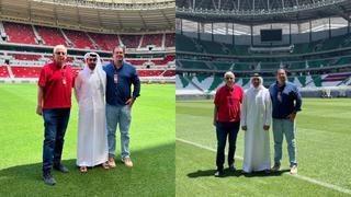 Selección peruana ya trabaja en el repechaje: así fue la visita a los posibles estadios en Qatar