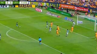 ¡Fierrazo inatajable! Golazo de Luis Montes para el 1-0 de León sobre Tigres por Liga MX 2019 [VIDEO]