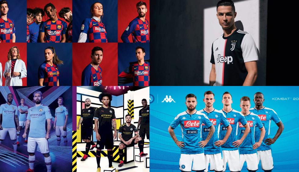Barcelona, Juventus y sus camisetas del mira toda la indumentaria de los grandes equipos de Europa esta temporada | FOTOS | | DEPOR
