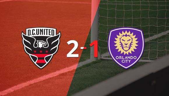 DC United logró una victoria de local por 2 a 1 frente a Orlando City SC