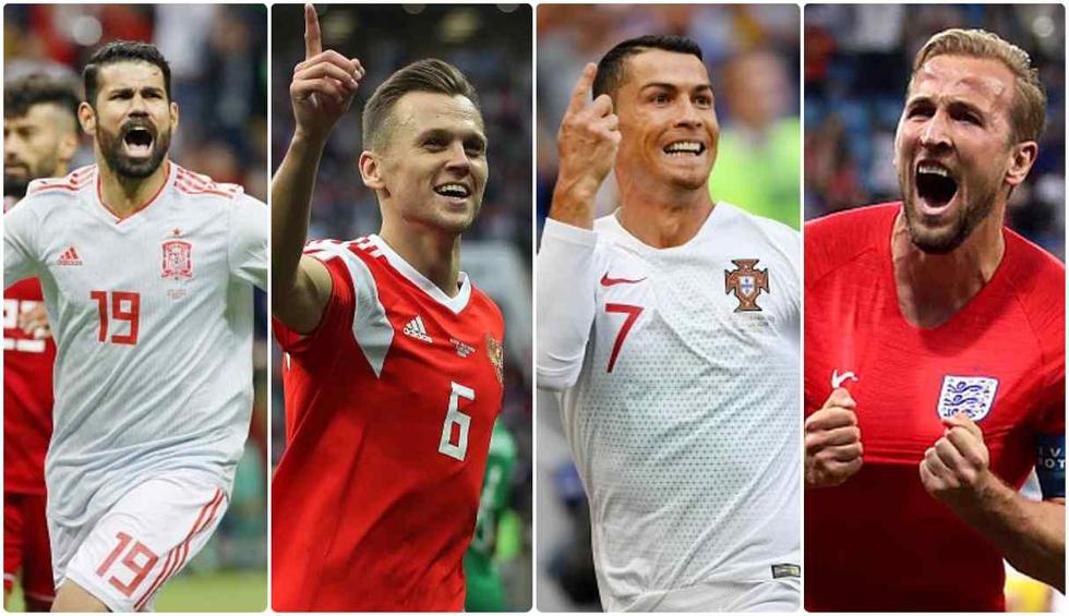 Cristiano Ronaldo, una 'Máquina de goles': los máximos anotadores del Mundial Rusia 2018. (Getty)