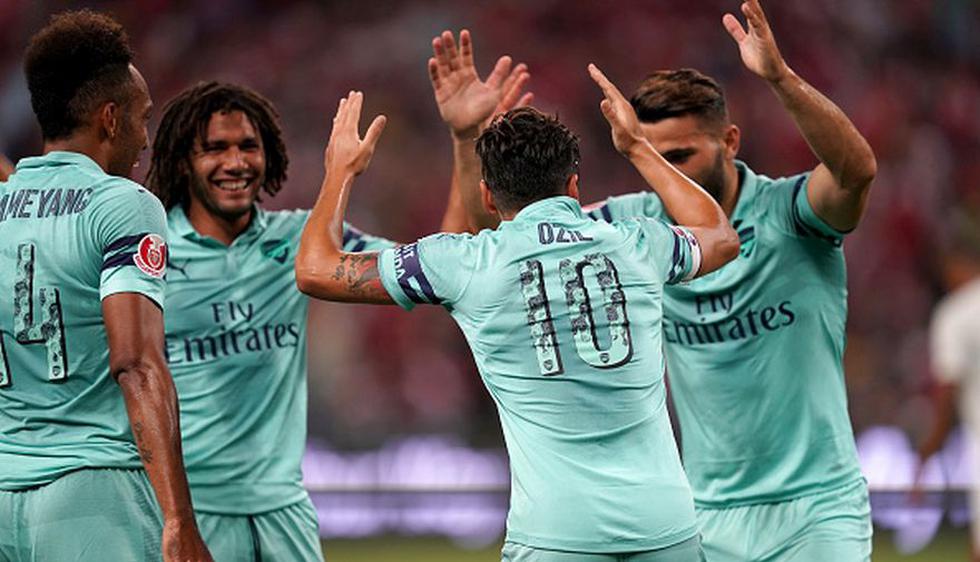 Arsenal se llevó los tres puntos ante PSG por la International Champions Cup. (Fotos: Getty Images)