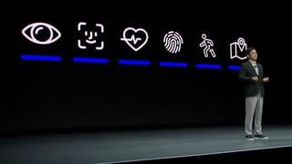 Samsung usó un icono de Apple en su presentación en CES 2020