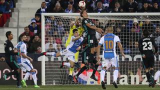 Hasta el poste jugó para el Madrid: el blooper de Llorente que pudo darle la victoria al Leganés