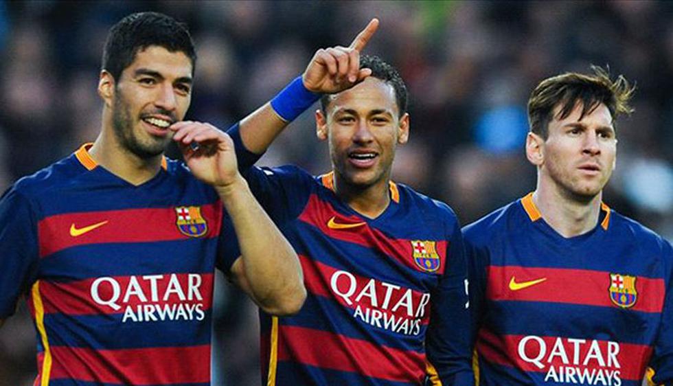 1. Messi, Suárez y Neymar: 93 goles con el FC Barcelona.