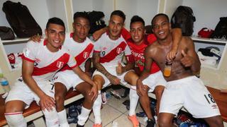 Selección Peruana: su celebración en el vestuario tras victoria ante Uruguay [FOTOS]