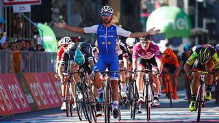 Giro de Italia 2017: Fernando Gaviria hizo historia y consiguió su cuarto triunfo en la etapa 13