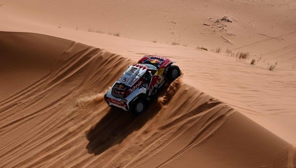 Stéphane Peterhansel viene de ganar la Etapa 4 del Dakar 2020. (AFP)