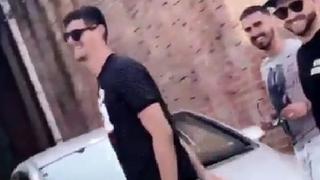 A Thibaut Courtois le gritaron "¡Hala Madrid!" desde un auto y así fue su reacción [VIDEO]