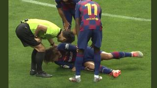 ¡Pánico en Japón! La terrible falta a Griezmann en su debut con el Barça que preocupó a todos [VIDEO]