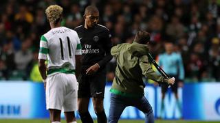 Al borde del peligro: el intento de agresión a Mbappé por parte de un hincha del Celtic