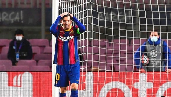 Lionel Messi tiene contrato con Barcelona hasta el 31 de junio de este 2021. (Foto: AFP)