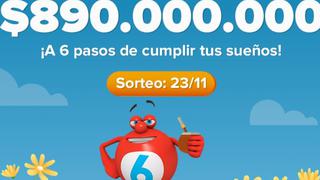 Quini 6 del miércoles 23 de noviembre: mira los resultados del sorteo aquí