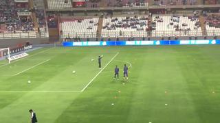 Ovacionaron a Pedro Gallese en la previa del Sporting Cristal vs. Alianza Lima por la semifinal de la Liga 1 [VIDEO]