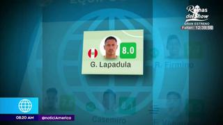 Gianluca Lapadula integra el once ideal de la cuarta fecha de la Copa América 