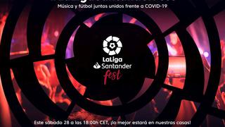 LaLiga Santander de España une música y deporte en la lucha contra el coronavirus
