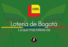Resultados Lotería de Bogotá: números ganadores del día jueves 2 de mayo