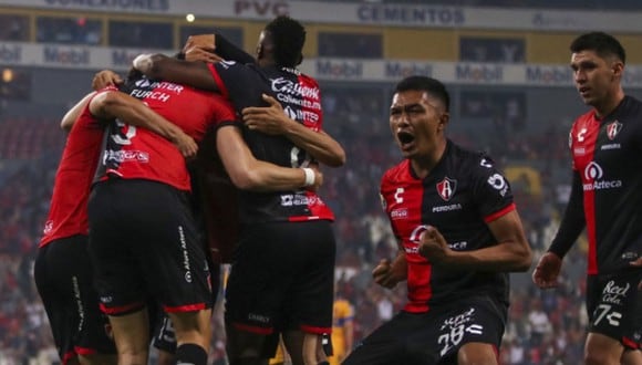 Tigres vs. Atlas se vieron las caras este sábado por el repechaje de la Liga MX 2021 (Foto: @atlasfc)