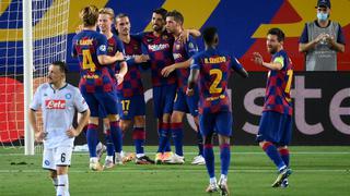 Camino a Lisboa: Barcelona venció 3-1 al Napoli en el duelo de vuelta de octavos de la Champions League