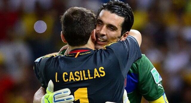 Buffon, uno de los ídolos de Iker Casillas.