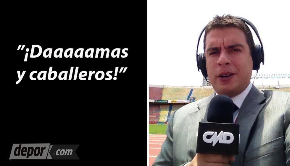 Jorge Kieffer dejó de pertenecer a CMD para narrar partido en Gol Perú. (Twitter)