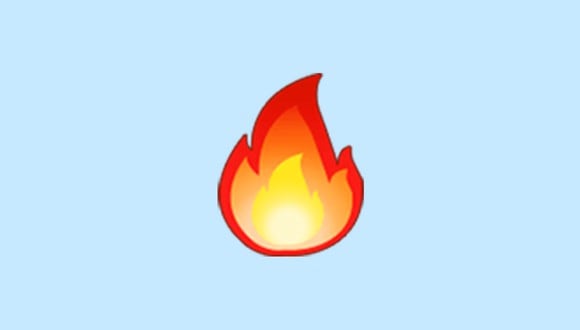 ¿Alguien te ha mandado el emoji del fuego en WhatsApp? Conoce qué realmente significa. (Foto: Emojipedia)