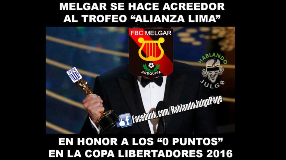 Melgar se despidió de la Copa Libertadores con cero puntos.