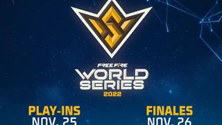 Free Fire estrena teaser del World Series 2022, torneo que contará con presencia de Latinoamérica