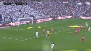 ¡Pónganle un marco! Golazo de Luka Modric tras asistencia de Hazard para la goleada del Real Madrid por LaLiga [VIDEO]