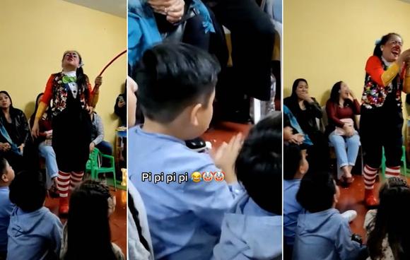 Viral: Boy confesses his father's infidelity in the middle of a children's party