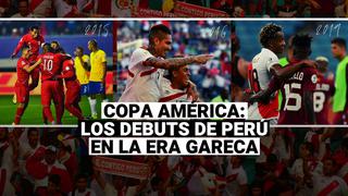 Previo al debut en Copa América: los estrenos de la selección peruana con Gareca en este torneo