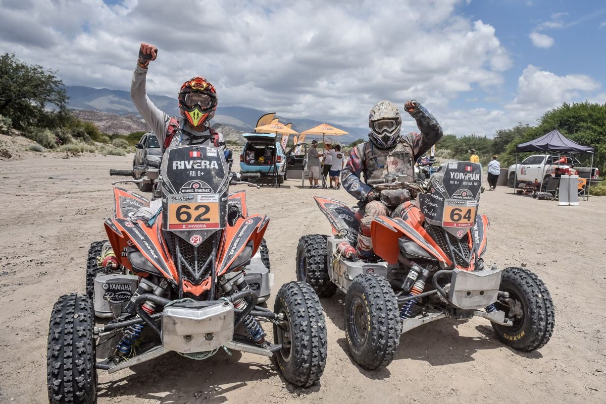Álvaro Rivera y José Yompián tuvieron una buena participación en Argentina. (Foto  ITEA Comunicaciones)