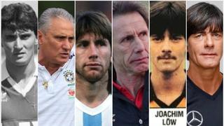 Los años no pasan en vano: así lucían los 32 entrenadores de Rusia 2018 en su época de futbolistas