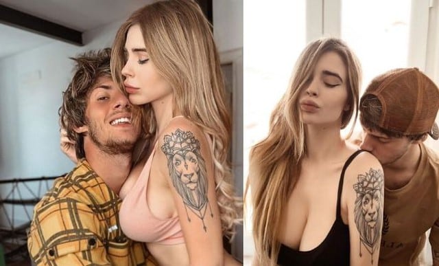 Jugador italiano fue echado por estas fotos junto a su novia