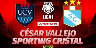 Sporting Cristal visita a César Vallejo por la Liga 1 2024. (Diseño: Depor)