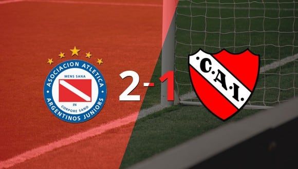 Victoria de Argentinos Juniors sobre Independiente por 2-1