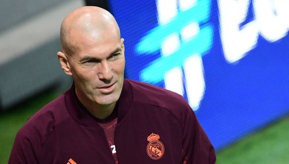 Zinedine Zidane confirmó la vuelta de Karim Benzema para el Real Madrid vs. Atlético de Madrid. (Foto: AFP)