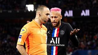“Francés… ¡y una mie…!”: Neymar no sería castigado tras enfrentar y colocarse cara a cara con árbitro