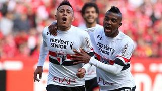 Christian Cueva: Sao Paulo venció 3-1 al Figueirense por el Brasileirao