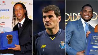 Los mayores están de moda: Iker Casillas y los últimos 10 ganadores del Golden Foot