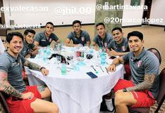 Celebrando su primer ‘MVP’: la cena de Lapadula con los más jóvenes de la Selección Peruana [FOTO]